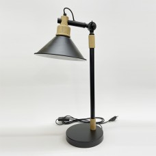 Table Lamp Retro style Matel with wood T1248
